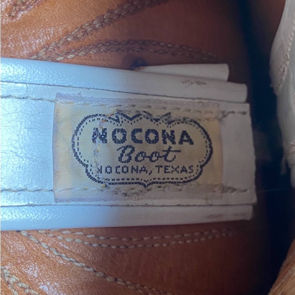 Rare Nocona Leather Cowboy Western Pointy Boots Womens 6 B - Picture 11 of 16